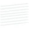 GOLINPEILO 8 pcs Bookshelf Boards Chipboard Replacement Panels Storage Units Organizer Display Shelves, White 39.4"x3.9"x0.6" view 1