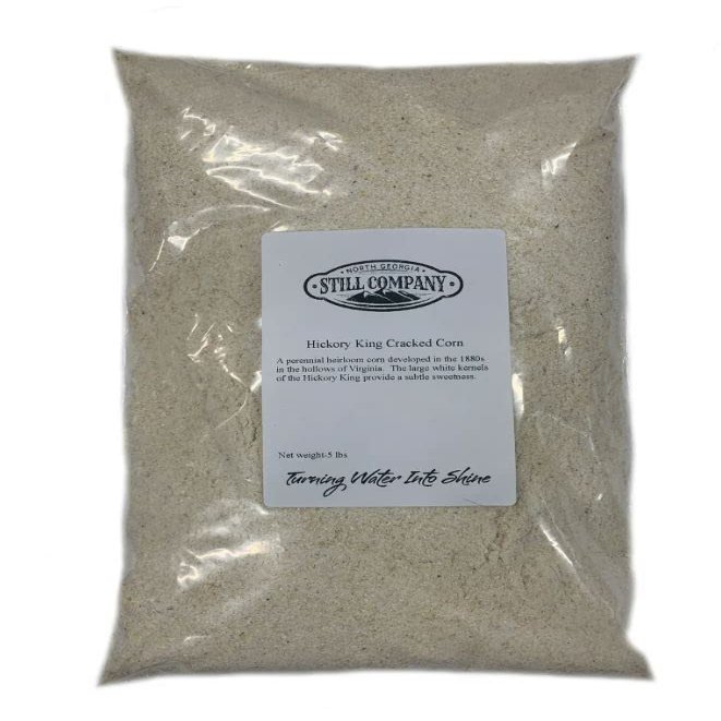 North Georgia Still Company's White Hickory King Corn Milled, 5 lbs. for Moonshine Whiskey