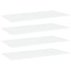 GOLINPEILO 4 pcs Bookshelf Boards Chipboard Replacement Panels Storage Units Organizer Display Shelves, White 39.4"x19.7"x0.6" view 1