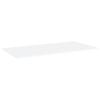 GOLINPEILO 4 pcs Bookshelf Boards Chipboard Replacement Panels Storage Units Organizer Display Shelves, White 39.4"x19.7"x0.6" view 3