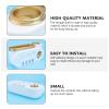 1pc Toothbrush Rack Bathroom Toothbrush Shelf Toothbrush Storage Shelf Wall-Mounted Holder Toothpaste Storage Shelf Wall Storage Holder Bathroom Shelf Storage Bathroom Wall Rack view 2