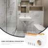 1pc Toothbrush Rack Bathroom Toothbrush Shelf Toothbrush Storage Shelf Wall-Mounted Holder Toothpaste Storage Shelf Wall Storage Holder Bathroom Shelf Storage Bathroom Wall Rack view 4