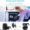 5.8 Quart Air Fryer 1700W, Touch Screen, Easy Clean, Timer, 1700W - Black view 3