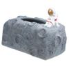 1pc Box Astronaut Tissue Box Resin Tissue Cover Spaceman Figures Tissue Case Container Astronaut Sculptures Napkin Holder for Car Napkin Holder for Home Storage Statuette Office view 1