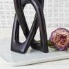 Sculptrs Kisii Stone Black Wedding Knot view 3