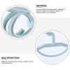 5pcs Plastic Hangers Non-Slip Windproof Clip Hangers for Clothes Wardrobe Bracket Traceless Design view 2