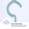 5pcs Plastic Hangers Non-Slip Windproof Clip Hangers for Clothes Wardrobe Bracket Traceless Design view 4