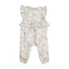 Mud Pie Unisex Kids Casual Floral Pinafore Set, Multi, 12M US view 1