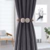Magnetic Curtain Clip Curtain Holders Tie Back Buckle Clips Hanging Ball Buckle Tie Back Curtain Accessories Home Decor,Light Purple view 2