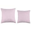 Cute Turquoise Pastel Topo Lines Background Design On Pink Throw Pillow view 3