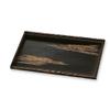 J-Kitchens Obon Tray, Wood, Long Angle, Gokamen Bon, Tortoise Shell Cloud, Shaku 3, Made in Japan view 1