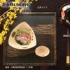 J-Kitchens Obon Tray, Wood, Long Angle, Gokamen Bon, Tortoise Shell Cloud, Shaku 3, Made in Japan view 4