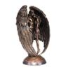BEAUTIFUL GREEK STATUES Guardian Angel Protecting Woman Man Bronze Finish Statue 11 Inches view 2