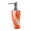 Ryakos Bathroom Accessories Sets Soap Dispenser Bottle Bathroom Accessories Set with Wood Tray Exterior Unique 6 Piece Contains Soap Dispenser Soap Dispenser Set (Color : A) view 4