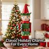 Sunnydaze Jingles the Elf Nutcracker Christmas Decor - 17" H Indoor Nutcracker Christmas Figurines - Hand-Painted Polyresin view 2