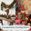 Sunnydaze Jingles the Elf Nutcracker Christmas Decor - 17" H Indoor Nutcracker Christmas Figurines - Hand-Painted Polyresin view 4