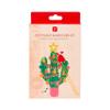Talking Tables Pot Plant Christmas Decorations Set for Real or Artificial Succulents | Xmas Gifts for Houseplant Lovers, Novelty Stocking Stuffers, Eco-Friendly Tinsel, Star Tree Topper and Baubles view 2