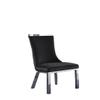 Best Quality Furniture SC270-277 Dining Chairs, Black/Silver view 4