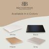 White Cabinet Shelves, Melamine 1/2'' Thick, Custom, Cut to Size. (9' Depth x 11'' Length) view 3