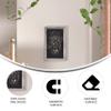 EMMA + OLIVER Burke Wall Hanging Chalkboard - Whitewashed Wooden Frame - Magnetic Drawing Surface - 11"x17" - Vertical or Horizontal Hanging view 4