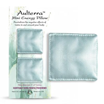 Aulterra Mini Energy Pillow neutralizes EMFs and Other toxins in and Around Your Environment