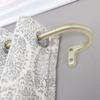 Rolando 5/8" Room Darkening Rod Set 48-86" Light Gold view 3