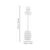9 Pcs Honey Stick Honey Dispensing Tool Honey Jar Accessory Acrylic Jam Stir Sticks Honey Stirrer Kitchen Accessory Honey Taking Tools Honey Rods Honey Dispense Stick view 2