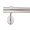 Fairmount 1" Cap Rod Set 72-144" Silver view 1