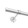 Fairmount 1" Cap Rod Set 72-144" Silver view 3