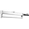 Heavy Duty Pull-Out Closet Valet Rod, Adjustable Wardrobe Clothing Rail Top Mount Wardrobe Hanger Rack for Pants Clothes Steel (Size : 547mm/21.5inch) view 2