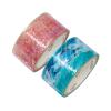 Kamiso Sansho SAIEN Clear Tape Series HR-2004 Masking Tape, Foil, 2 Patterns (Coral and Seagull x 1 Each), 0.8 inch (20 mm) Width x 9.8 ft (3 m), Set of 2 Rolls view 1