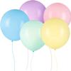 10 Pack 18 Inches Macaron Assorted Rainbow Balloons for Birthday Baby Shower Party Decoration (Pink) view 1