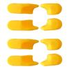 Zerodeko 16pcs - Chair Leg Flexible Rubber Floor Protectors for Tables Chairs for Kitchen Office Dining and Patio Use Non-Skid Design for Stability view 2