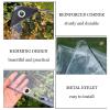 Xrdbfd Transparent Waterproof Tarpaulin with Eyelets, PVC Rainproof Tarp Curtain, 365g/m Heavy Duty Tarpaulin, for Plant Canopy/Greenhouse/Garden, Multipurpose Tarpaulin,clear-1x4m/3.3 * 13.1ft view 2
