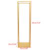 Clothing Garment Rack Freestanding Closet Organizer Clothes Rack Closet Garments Shelf Metal Cloth Hanger Rack Stand Clothes Drying Rack for Hanging Clothes Closet Organizers and Storage for Bedroom view 3