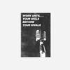 100% Smooth Cotton Paper - Singing Motivational Poster 06"Work Until. Photo Print Art Motivation Quote Gift Opera Voice Music Success - Size: 18 x 12 Inches view 2