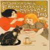 100% Smooth Cotton Paper - Theophile Steinlen - French Company of Chocolates and Teas (1895) Photo Poster Painting Art Print - Size: 18 x 12 Inches view 1