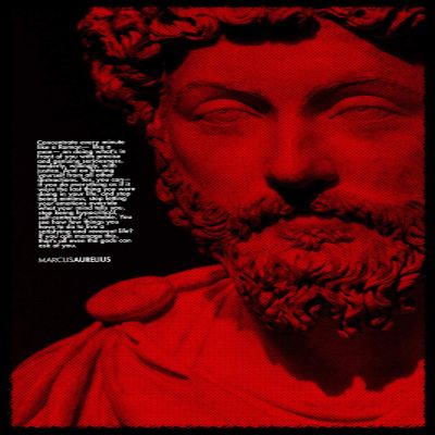 100% Smooth Cotton Paper - Marcus Aurelius Poster Concentrate Like a Roman Art Print Photo Gift - Size: 18 x 12 Inches