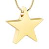 SHEIL Star Cremation Jewelry Engravable Blank Stainless Steel Keepsake Urn Pendant for Women Memorial Necklace Hold Ashes view 1