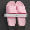 CTVR Wall-Mounted Shoes Rack, Multifunctional Shoes Storage Holder, Door Shoe Hangers, Slipper Stand, Bathroom Towel Organizer (Size : 60 * 5 * 2.5cm) view 1