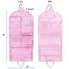 Waterproof Hanging Garment Bag 35 inch Clothes Bag with Gusset, 5 Pockets & Side Zip for Dance Costumes, Theatre, Beauty Pageants & More. Best for younger performers with small costume pieces. view 3