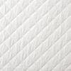 Lush Decor Ava Quilt Diamond Pattern Solid 3 Piece Oversized Bedding Blanket Bedspread Set - Full/Queen - Off-White view 4