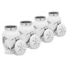 Keepsake COMPANY's White Small Urns for Human Ashes - Angel Wings Mini Urns - Cremation Keepsakes urns for Ashes  Urn -ERN - Tiny Urns for Men - (Set of 4 Miniature Urn) view 2