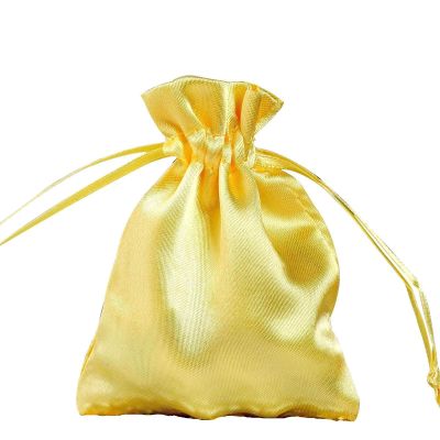 Balsa Circle 120 pcs 3x4-Inch Gold Wedding Favor Satin Bags with Drawstring Pouches Candy Treats Bridal Shower Jewerly Package