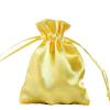 Balsa Circle 120 pcs 3x4-Inch Gold Wedding Favor Satin Bags with Drawstring Pouches Candy Treats Bridal Shower Jewerly Package view 1