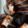 Halloween Boo Yall Wreath with Adorable Ghosts Handmade Deco Mesh. Available in 24 inch and 28 inch diameters view 4