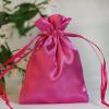 Balsa Circle 120 pcs 3x4-Inch Fuchsia Wedding Favor Satin Bags with Drawstring Pouches Candy Treats Bridal Shower Jewerly Package view 3