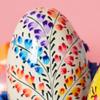 Dear Holidays Floral Vine Easter Eggs Set of 3 view 3