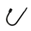 1x Curtain Tieback Hooks U Style Metal Tie Backs Modern Design Curtains Holdback Hooks Drape Holdback Tie-Back Wall Hangers,D,4pcs view 1