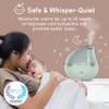 Pure Enrichment PureBaby Ultrasonic Cool Mist Humidifier & Soft Glow Night Light, Whisper-Quiet and Ideal for Baby Nurseries & Kids Bedrooms to Relieve Congestion, Colds, & Coughs (Whisper Green) view 2